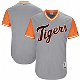Detroit Tigers Blank Majestic Gray 2017 Players Weekend Team Jersey,baseball caps,new era cap wholesale,wholesale hats