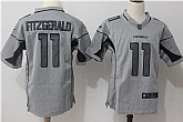 Nike Arizona Cardinals #11 Larry Fitzgerald Gridiron Gray II Stitched Limited Jersey,baseball caps,new era cap wholesale,wholesale hats