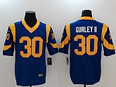 Nike Los Angeles Rams #30 Todd Gurley II Blue Vapor Untouchable Palyer Limited Jersey,baseball caps,new era cap wholesale,wholesale hats