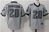 Nike Philadelphia Eagles #20 Brian Dawkins Gridiron Gray II Stitched Limited Jersey,baseball caps,new era cap wholesale,wholesale hats