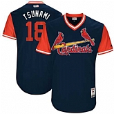St. Louis Cardinals #18 Carlos Martinez Tsunami Majestic Navy 2017 Players Weekend Jersey,baseball caps,new era cap wholesale,wholesale hats