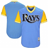 Tampa Bay Rays Blank Majestic Light Blue 2017 Players Weekend Team Jersey,baseball caps,new era cap wholesale,wholesale hats