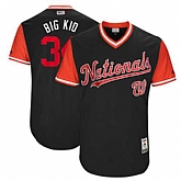 Washington Nationals #34 Bryce Harper Big Kid Majestic Navy 2017 Players Weekend Jersey,baseball caps,new era cap wholesale,wholesale hats