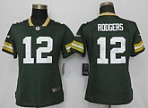 Women Limited Nike Green Bay Packers #12 Aaron Rodgers Green Vapor Untouchable Jersey,baseball caps,new era cap wholesale,wholesale hats