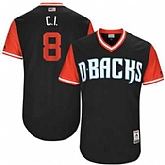 Arizona Diamondbacks #8 C.I. Majestic Black 2017 Players Weekend Jersey JiaSu,baseball caps,new era cap wholesale,wholesale hats