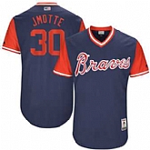 Atlanta Braves #30 Jason Motte J Motte Majestic Navy 2017 Players Weekend Jersey JiaSu,baseball caps,new era cap wholesale,wholesale hats