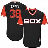 Chicago White Sox #38 Omar Narvaez Narvy Majestic Black 2017 Players Weekend Jersey JiaSu,baseball caps,new era cap wholesale,wholesale hats