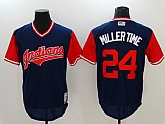 Cleveland Indians #24 Andrew Miller Miller Time Majestic Navy Players Weekend Mlb Jerseys,baseball caps,new era cap wholesale,wholesale hats