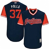Cleveland Indians #37 Cody Allen Pollo Majestic Navy 2017 Players Weekend Jersey JiaSu,baseball caps,new era cap wholesale,wholesale hats