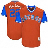 Houston Astros #22 Josh Reddick Red Dawg Majestic Orange 2017 Players Weekend Jersey JiaSu,baseball caps,new era cap wholesale,wholesale hats
