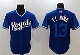 Kansas City Royals #13 Salvador Perez El Nino Majestic Royal Players Weekend Mlb Jerseys,baseball caps,new era cap wholesale,wholesale hats