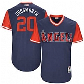 Los Angeles Angels #20 Bud Norris Budsworth Majestic Navy 2017 Players Weekend Jersey JiaSu,baseball caps,new era cap wholesale,wholesale hats