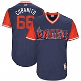 Los Angeles Angels #66 JC Ramirez Cubanito Majestic Navy 2017 Players Weekend Jersey JiaSu,baseball caps,new era cap wholesale,wholesale hats