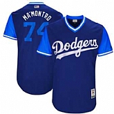 Los Angeles Dodgers #74 Kenley Jansen Kenleyfornia Majestic Royal 2017 Players Weekend Jersey JiaSu,baseball caps,new era cap wholesale,wholesale hats