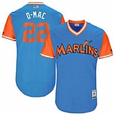 Miami Marlins #22 Dustin McGowan D-Mac Majestic Blue 2017 Players Weekend Jersey JiaSu,baseball caps,new era cap wholesale,wholesale hats