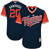 Minnesota Twins #20 Eddie Rosario Bandidou Majestic Navy 2017 Players Weekend Jersey JiaSu,baseball caps,new era cap wholesale,wholesale hats