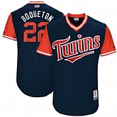 Minnesota Twins #22 Miguel Sano Boqueton Majestic Navy 2017 Players Weekend Jersey JiaSu,baseball caps,new era cap wholesale,wholesale hats