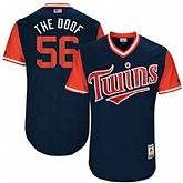 Minnesota Twins #56 Tyler Duffey The Doof Majestic Navy 2017 Players Weekend Jersey JiaSu,baseball caps,new era cap wholesale,wholesale hats