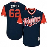 Minnesota Twins #62 Buddy Boshers Buddy Majestic Navy 2017 Players Weekend Jersey JiaSu,baseball caps,new era cap wholesale,wholesale hats
