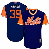 New York Mets #39 Jerry Blevins Gordo Majestic Royal 2017 Players Weekend Jersey JiaSu,baseball caps,new era cap wholesale,wholesale hats