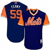 New York Mets #59 Fernando Salas Ferny Majestic Royal 2017 Players Weekend Jersey JiaSu,baseball caps,new era cap wholesale,wholesale hats