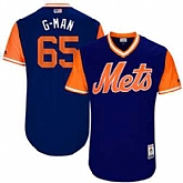 New York Mets #65 Robert Gsellman G-Man Majestic Royal 2017 Players Weekend Jersey JiaSu,baseball caps,new era cap wholesale,wholesale hats