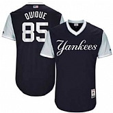 New York Yankees #85 Luis Cessa Quique Majestic Navy 2017 Players Weekend Jersey JiaSu,baseball caps,new era cap wholesale,wholesale hats