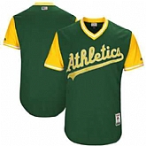 Oakland Athletics Majestic Green 2017 Players Weekend Jersey JiaSu,baseball caps,new era cap wholesale,wholesale hats