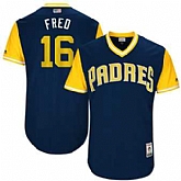 San Diego Padres #16 Travis Jankowski Fred Majestic Navy 2017 Players Weekend Jersey JiaSu,baseball caps,new era cap wholesale,wholesale hats