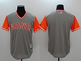 San Francisco Giants Blank Majestic Gray Majestic Players Weekend Mlb Jerseys,baseball caps,new era cap wholesale,wholesale hats