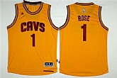 Cleveland Cavaliers #1 Derrick Rose Yellow Swingman Stitched NBA Jerseys,baseball caps,new era cap wholesale,wholesale hats