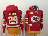 Kansas City Chiefs 29 Eric Berry Red All Stitched Hooded Sweatshirt,baseball caps,new era cap wholesale,wholesale hats