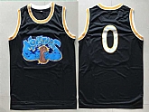 Monstars #0 Black Space Jam Stitched Movie Jersey,baseball caps,new era cap wholesale,wholesale hats