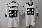 Nike New Orleans Saints #28 Adrian Peterson White Vapor Untouchable Player Limited Jerseys,baseball caps,new era cap wholesale,wholesale hats