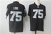 Nike Oakland Raiders #75 Howie Long Black Team Color Vapor Untouchable Limited Jerseys,baseball caps,new era cap wholesale,wholesale hats