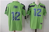 Nike Seattle Seahawks #12 Fan Green Vapor Untouchable Limited Jerseys,baseball caps,new era cap wholesale,wholesale hats