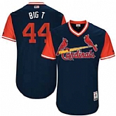 St. Louis Cardinals #44 Trevor Rosenthal Big T Majestic Navy 2017 Players Weekend Jersey JiaSu,baseball caps,new era cap wholesale,wholesale hats