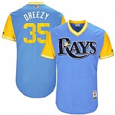 Tampa Bay Rays #35 Matt Andriese Dreezy Majestic Light Blue 2017 Players Weekend Jersey JiaSu,baseball caps,new era cap wholesale,wholesale hats