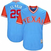 Texas Rangers #29 Adrian Beltre El Koja Majestic Light Blue 2017 Players Weekend Jersey JiaSu,baseball caps,new era cap wholesale,wholesale hats