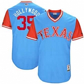 Texas Rangers #35 Cole Hamels Hollywood Majestic Light Blue 2017 Players Weekend Jersey JiaSu,baseball caps,new era cap wholesale,wholesale hats
