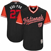 Washington Nationals #27 Shawn Kelley Bak- Pak Majestic Navy 2017 Players Weekend Jersey JiaSu,baseball caps,new era cap wholesale,wholesale hats