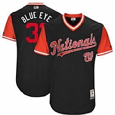 Washington Nationals #31 Max Scherzer Blue Eye Majestic Navy 2017 Players Weekend Jersey JiaSu,baseball caps,new era cap wholesale,wholesale hats