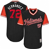 Washington Nationals #72 Enny Romero Hernandez Majestic Navy 2017 Players Weekend Jersey JiaSu,baseball caps,new era cap wholesale,wholesale hats