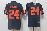 Nike Chicago Bears #24 Jordan Howard Navy Blue-Orange Vapor Untouchable Player Limited Jerseys,baseball caps,new era cap wholesale,wholesale hats