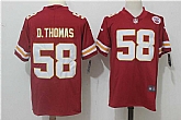 Nike Kansas City Chiefs #58 Derrick Thomas Red Vapor Untouchable Player Limited Jerseys,baseball caps,new era cap wholesale,wholesale hats