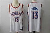 Nike Oklahoma City Thunder #13 Paul George White Stitched NBA Jersey,baseball caps,new era cap wholesale,wholesale hats