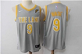 Cleveland Cavaliers #9 Dwyane Wade Gray The Land Nike Swingman Stitched NBA Jersey,baseball caps,new era cap wholesale,wholesale hats