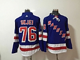 New York Rangers #76 Brady Skjei Blue Adidas Stitched Jersey,baseball caps,new era cap wholesale,wholesale hats