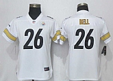 Women Nike Steelers #26 Le'Veon Bell White Vapor Untouchable Player Limited Jersey,baseball caps,new era cap wholesale,wholesale hats