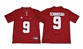 Alabama Crimson Tide #9 Bo Scarbrough Red Diamond Logo College Football Jersey,baseball caps,new era cap wholesale,wholesale hats